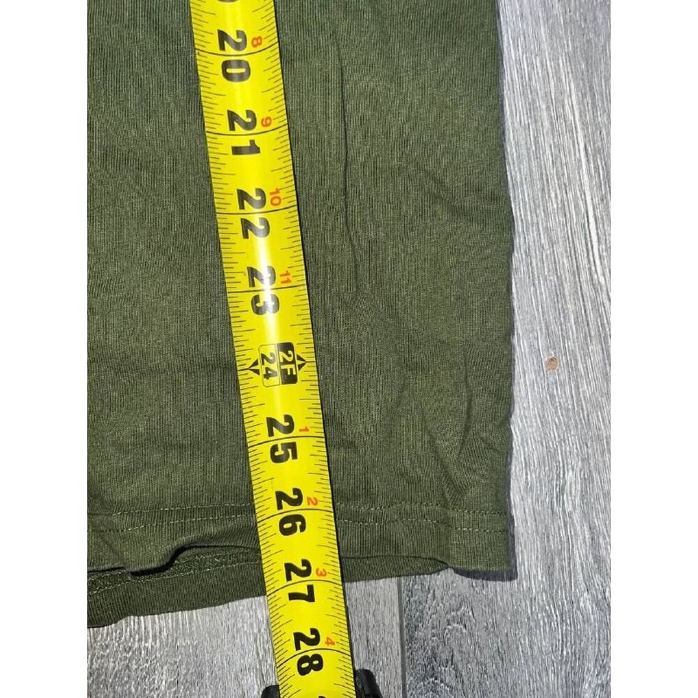 Everlane Organic Cotton Crew Neck Tee t-shirt Olive Medium A006360 - Picture 5 of 8